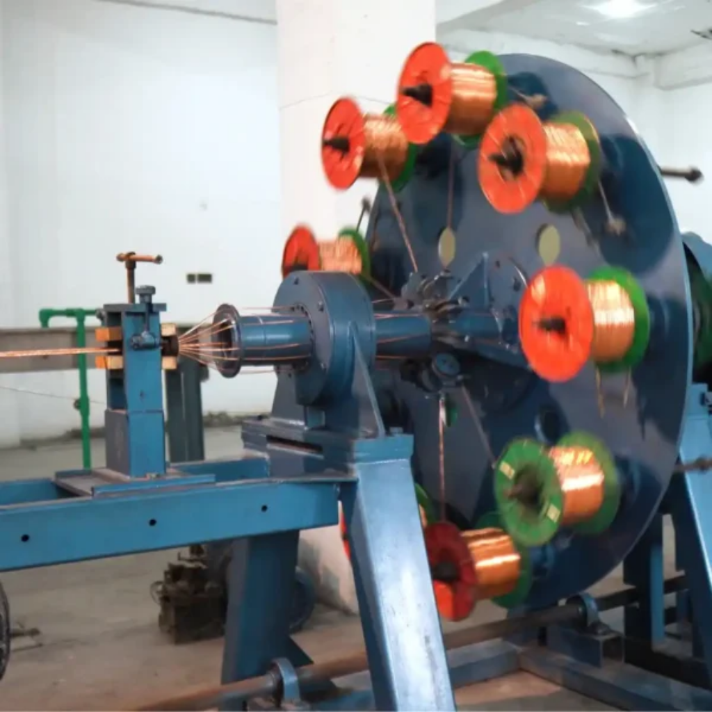 Twisting and Extrusion Process