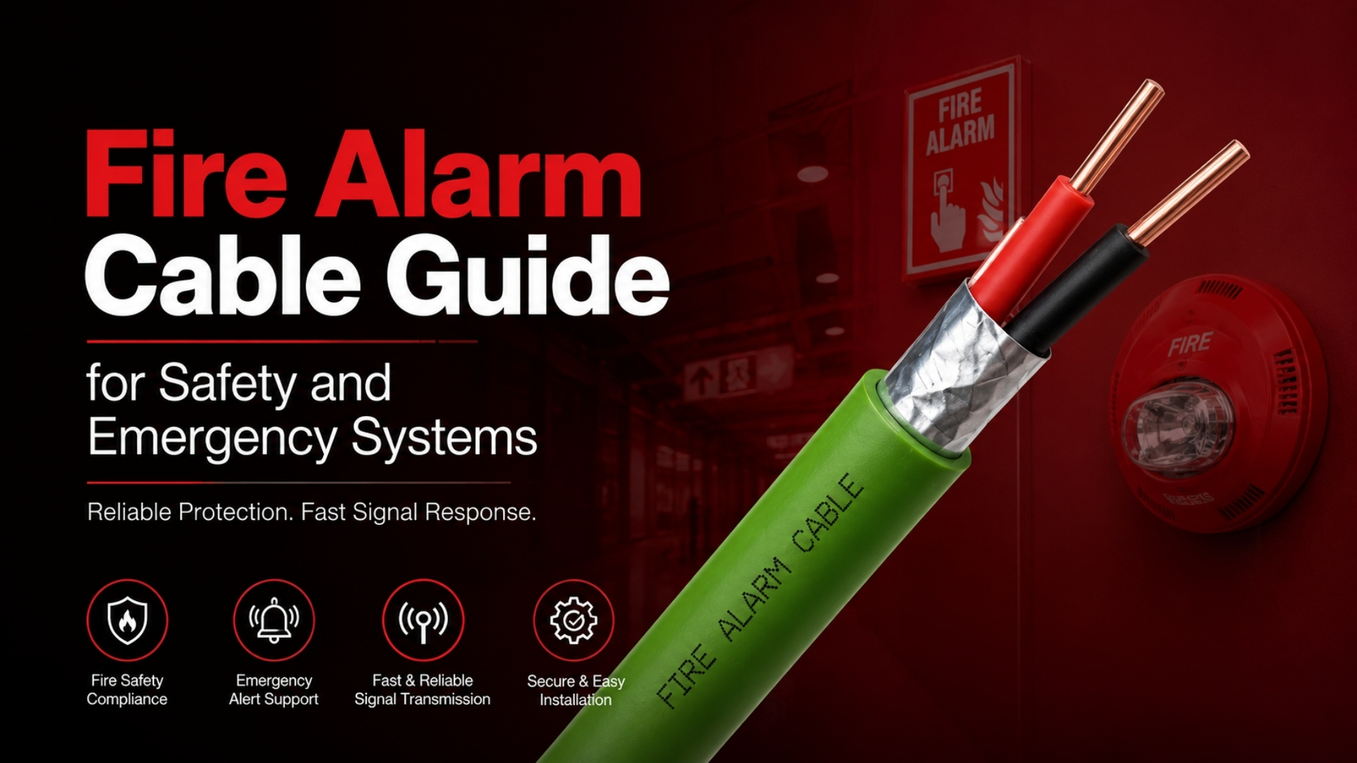 Fire Alarm Cable Guide for Safety and Emergency Systems
