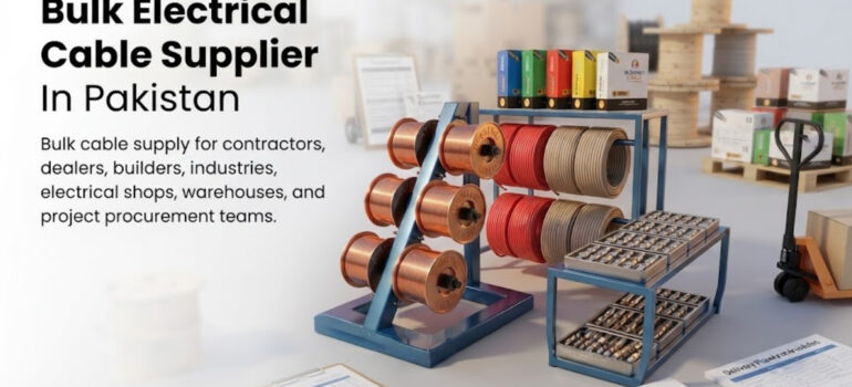 Bulk Electrical Cable Supplier in Pakistan for contractors, dealers, builders, industries, electrical shops, and project procurement.